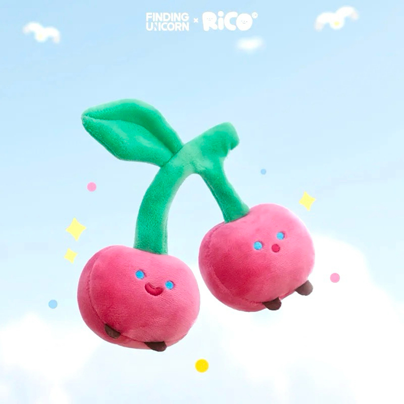 🍒 ตุ๊กตาปิ๊บๆ Rico Pet Happy Fruit Together Series