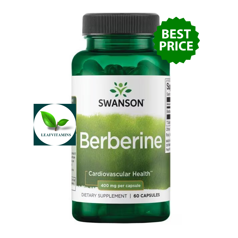 Swanson Premium Berberine 400 mg / 60 Capsules