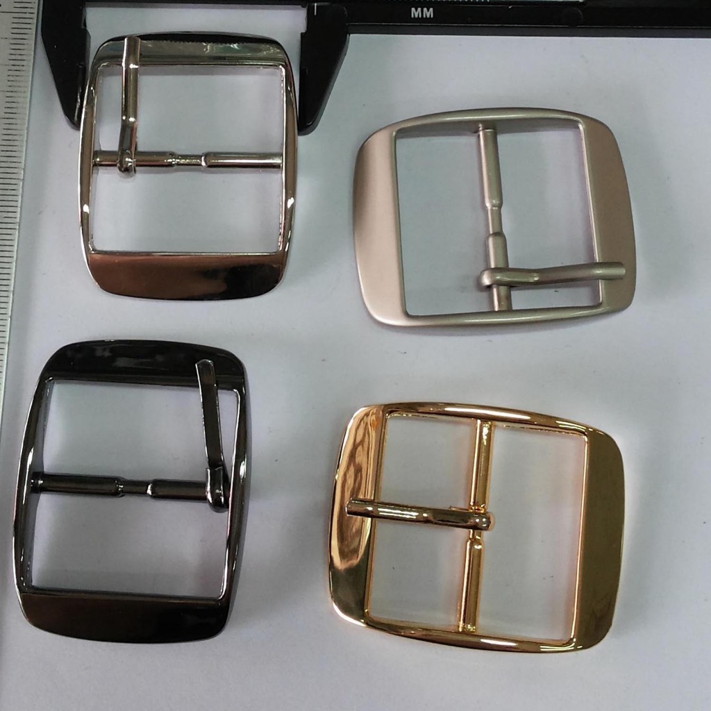 หัวเข็มขัดโลหะ Belt buckle สำหรับสายเข็มขัด สีเงิน สีเงินรมดำ สีเงินด้าน สีทอง (สินค้าตามรูป) บรรจุ 1ชิ้น (metal Loha) – โปรปัง