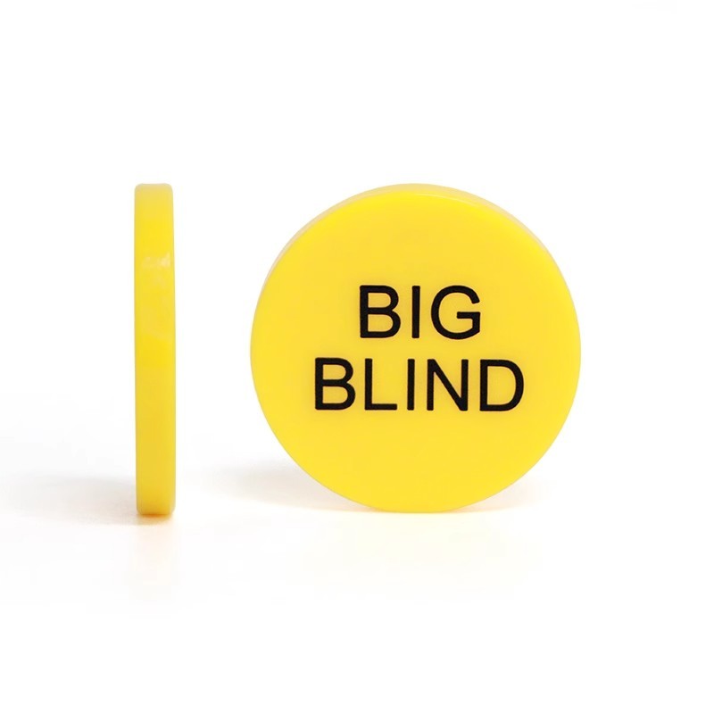 จัดส่งจากประเทศไทย 1 ชุด (4 ชิ้น) All in,Dealer,Small Blind,Big Blind - รูปที่ 3