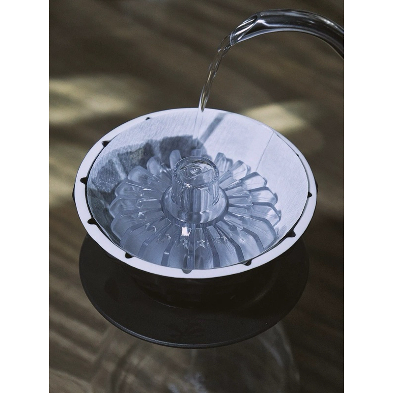 ที่ทับกระดาษกรองกาแฟ พร้อมส่งในไทย ดริปเปอร์ทรงกรวย อุปกรณ์เสริม CT62 ORIGAMI V60 Dripper - รูปที่ 7