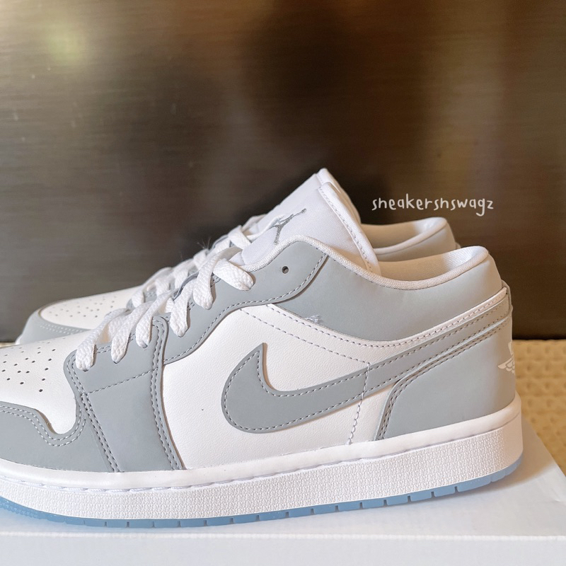 [พร้อมส่ง ส่งภายใน 2-4 วัน] Nike Jordan 1 Low Wolf Grey - (DC0774-105)