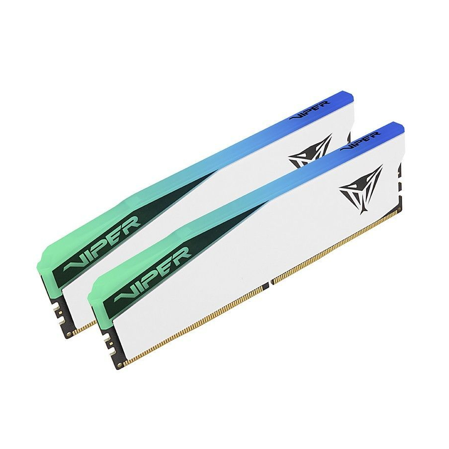 32GB (16GBX2) RAM DDR5(6200) PATRIOT VIPER ELITE 5 RGB WHITE (9DE00340-PVER532G62C42KW)