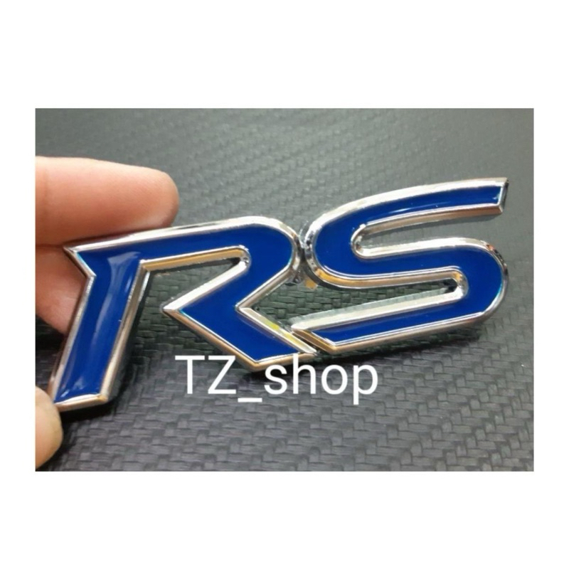 โลโก้ RS สีน้ำเงิน สวย