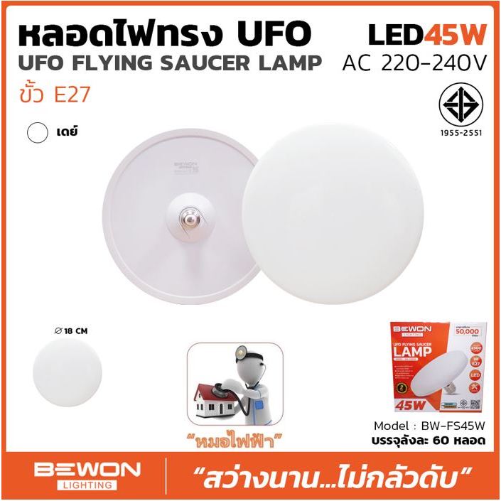 หลอดไฟจานบิน UFO 45W