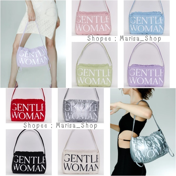 แท้ !! กระเป๋าเกี๊ยว GENTLEWOMAN รุ่น DUMPLING BAG / DRAWSTRING BAG