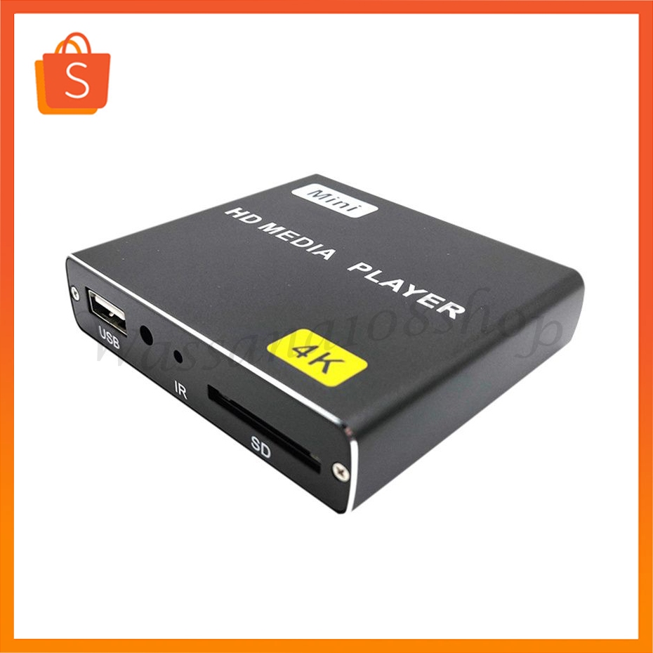 HD MEDIA PLAYER 4K เครื่องเล่นไฟล์มีเดีย 4K high definition ฮาร์ดดิสก์มีเดียเพลย์เยอร์ USB Player