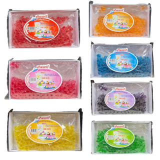 Queen เยลลี่กลมเม็ดเล็ก (มีทั้งหมด7สี) ขนาด 220g.