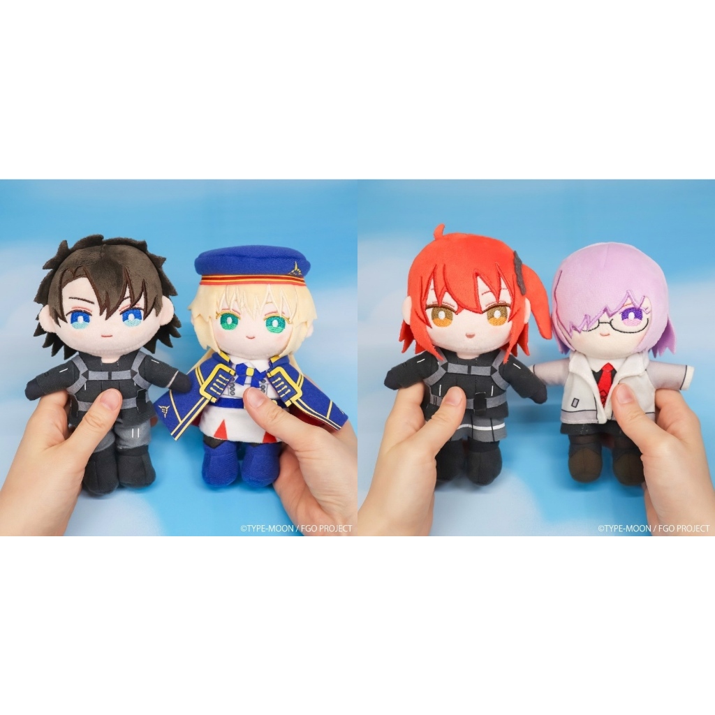 [แท้💯/Pre-Order✈️] Artoria Caster & Mash Kyrielight & Ritsuka Fujimaru & Gudako Fujimaru Doll