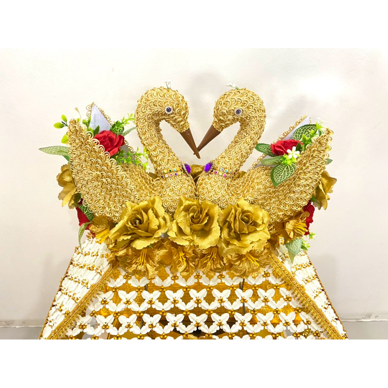 (1ชุด/ออเดอร์)ครอบไตร นกยูงคู่ งานบวช ทอดกฐิน(ราคาตามตัวเลือกสินค้า)น - รูปที่ 4