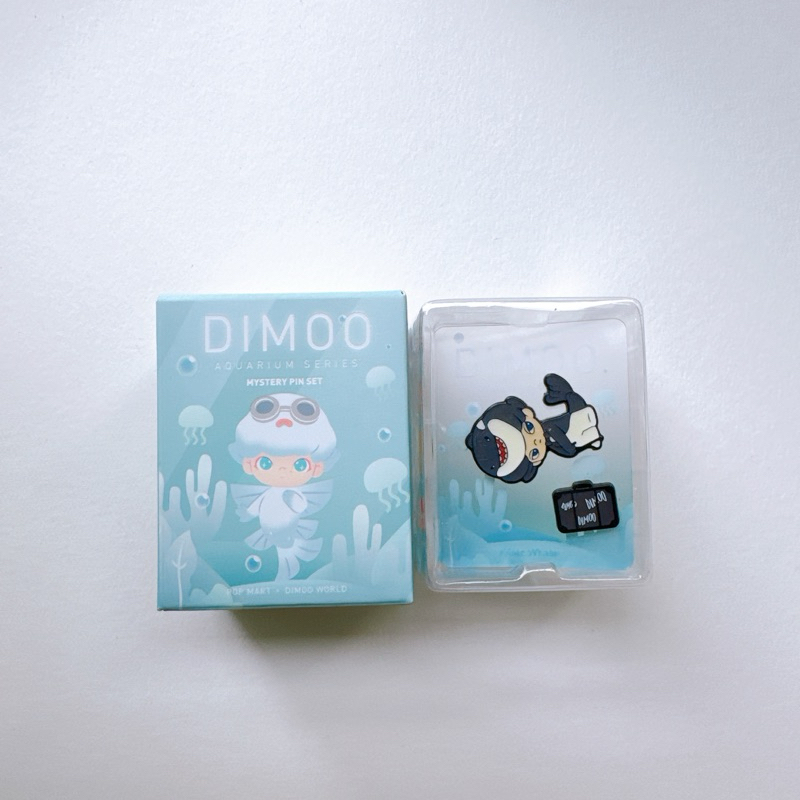 Popmart Dimoo -Aquarium series-Mystery Pin set
