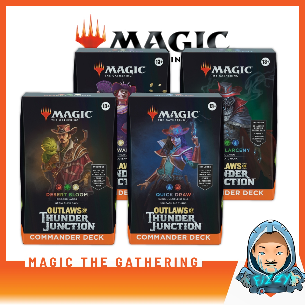 [FIZZY] Magic the Gathering (MTG): Outlaws of Thunder Junction - Commander Deck