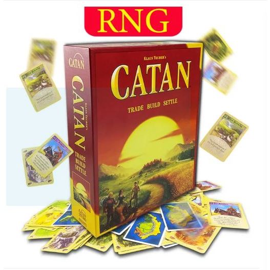 บอร์ดเกม คาทาน - Catan Board game(เวอร์ชั่นภาษาอังกฤษ-เข้าใจง่าย) ราคาถูก สินค้าพร้อมส่ง