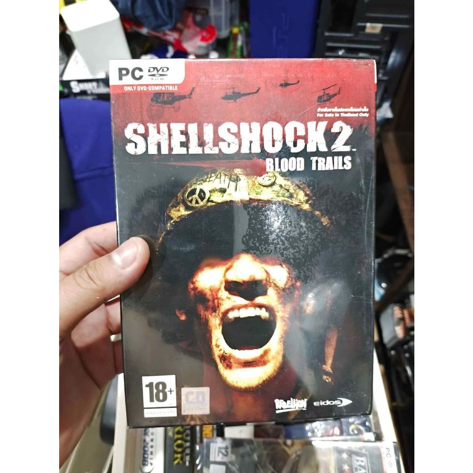 ขายแผ่นเกมคอมแท้ shellshock 2 blood trails ยังไม่แกะซีล งานเกรดสะสม