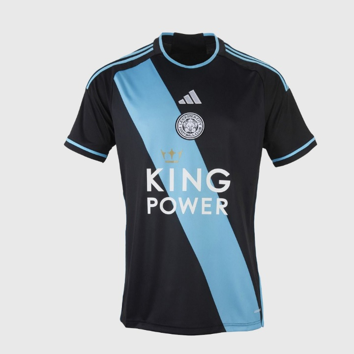 LEICESTER CITY FOOTBALL CLUB AWAY SHIRT 2023/2024 BLACK
