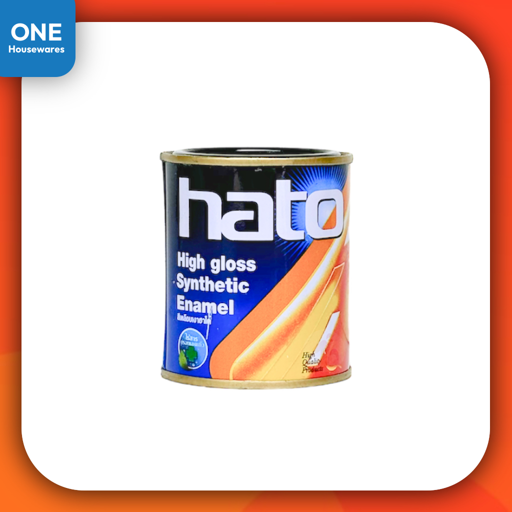 สีน้ำมัน Hato สีน้ำมันฮาโต สีทาเหล็ก สีทาไม้ สีน้ำมันกระป๋อง