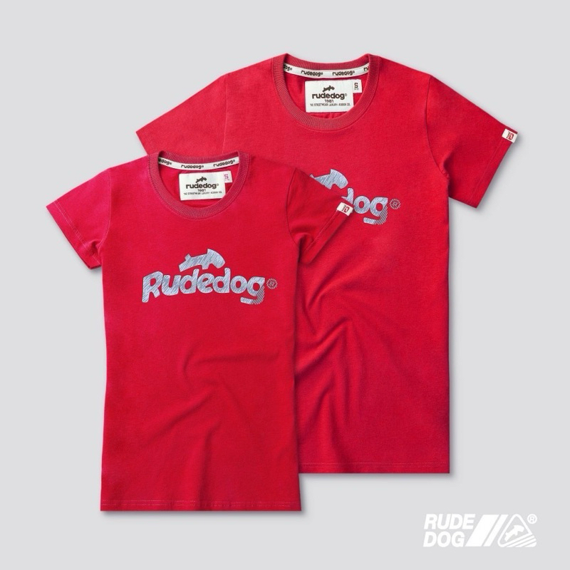 Rudedog เสื้อยืดรุ่น Groove ของแท้100%