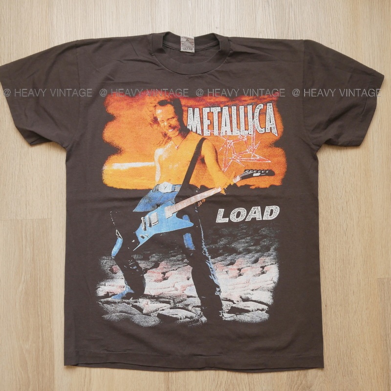 METALLICA LOAD สกรีนใหญ่ ฟอกนุ่ม เสื้อวินเทจ ทัวร์ วงร๊อค เมทัลลิก้า heavy vintage shirt