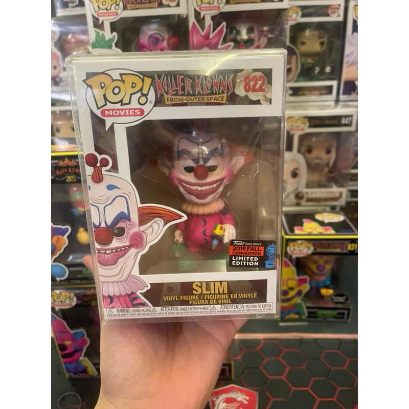 Funko Pop : Slim 822 (horror) Killer klowns from outter space หายากมาก