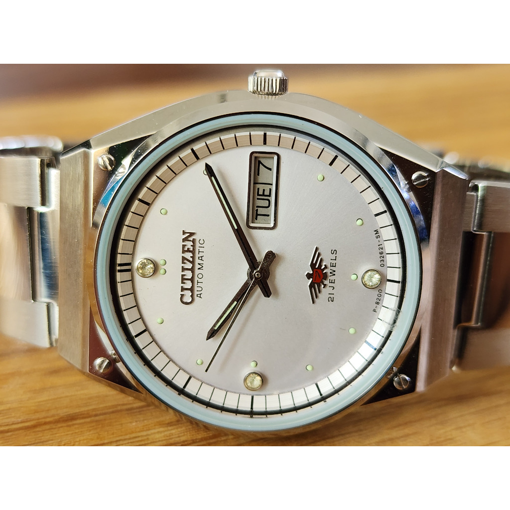 นาฬิกา Citizen automatic สภาพใหม่ จากปี 1970 สภาพสวยมากๆ หน้าปัดสีเทา หน้าทอง หน้าเงิน เลือกได้ครับ
