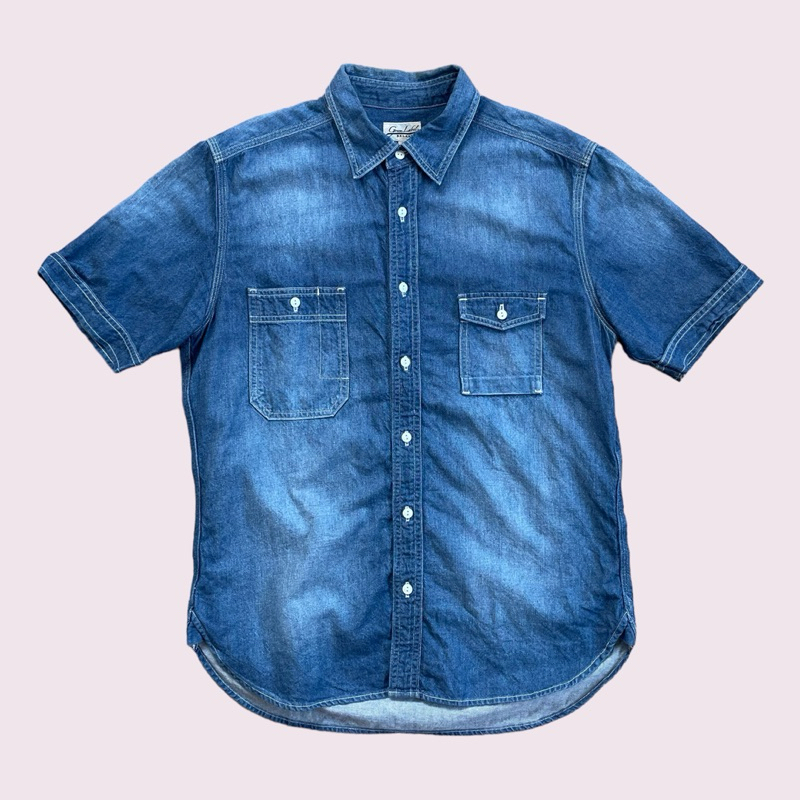 Green Label Relaxing Denim Shirt