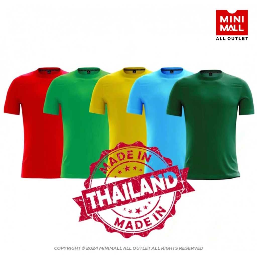 เสื้อยืดสีดำ แขนสั้น ผ้าไมโคร Micro 100% สปอร์ต thumbnail 8