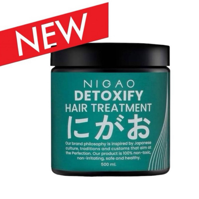 Nigao Detoxify Hair Treatment 500ml/1000ml นิกาโอะ ดีทอคซิไฟ แฮร์ ทรีทเม้นท์