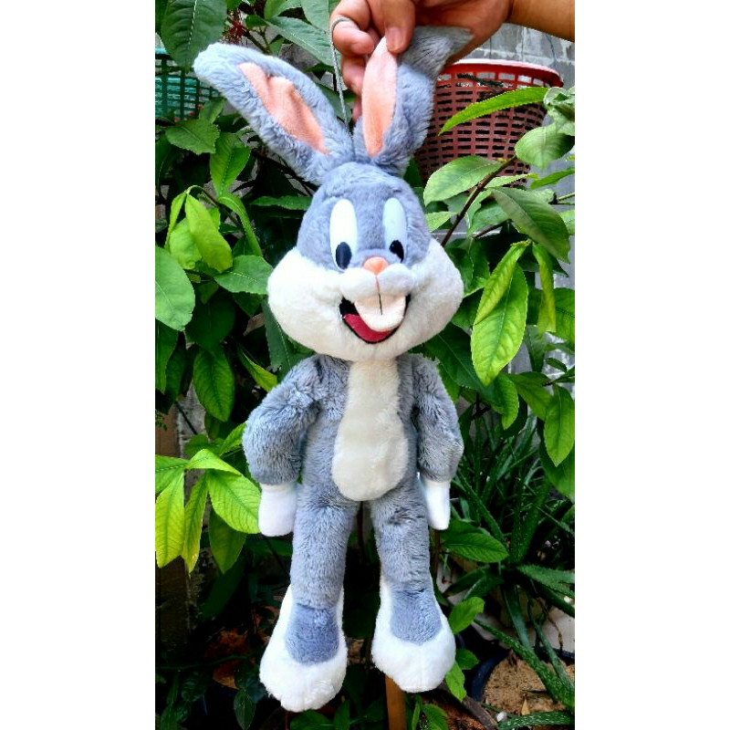 ตุ๊กตา วินเทจ กระต่ายบักส์ บันนี่ ลูนี่ตูน Vintage Bug bunny Looney Tunes BUGS Bunny🐰🐰มือสอง