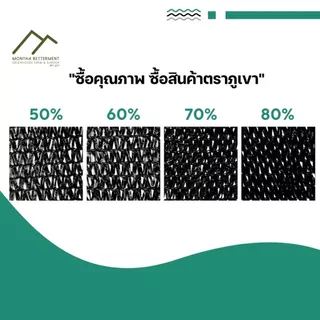 สแลน ตาข่ายกรองแสง 50% ทอ3เข็ม ทนทาน เหนียว สีเขียว สีดำ สีเงิน สีขาว ขนาด 2m x 10m 💯 SS50210