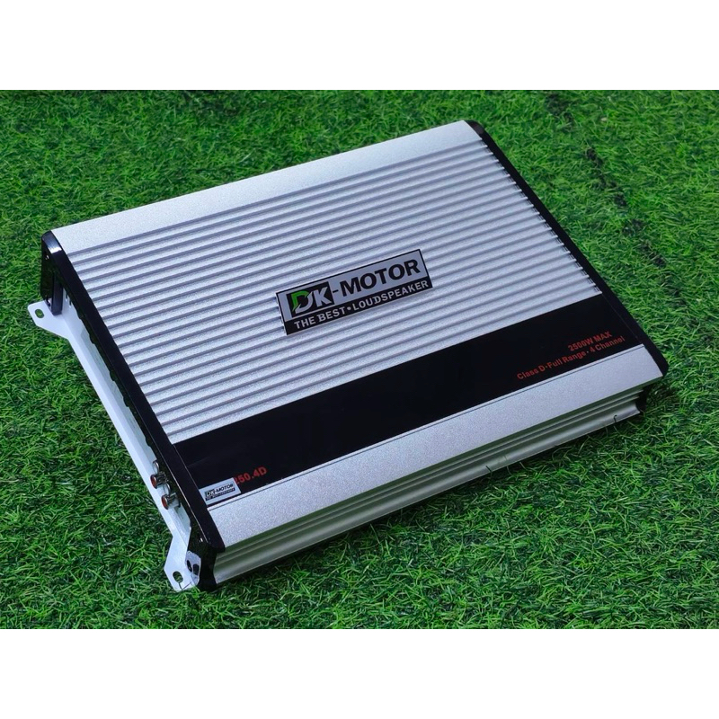 คลาสดี4ch ฟรูเร้น แท้ dk-motor class-d 4แชลแนล 250.4 Full Range เสียงดี เพาเวอร์แอมป์
