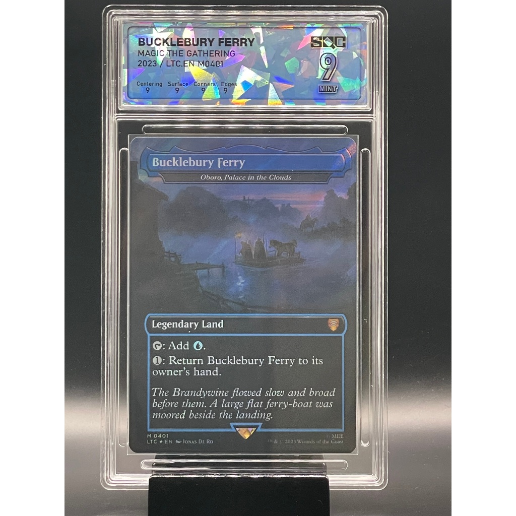การ์ด MTG (SQC 9.0) Bucklebury Ferry / Oboro, Palace in the Clouds (Surge Foil)