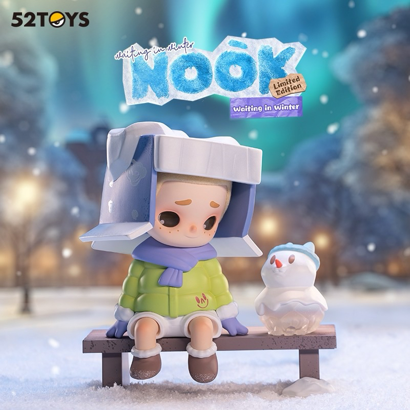 52TOYS Nook Limited Edition-Waiting in Winter Action Figure Toy
