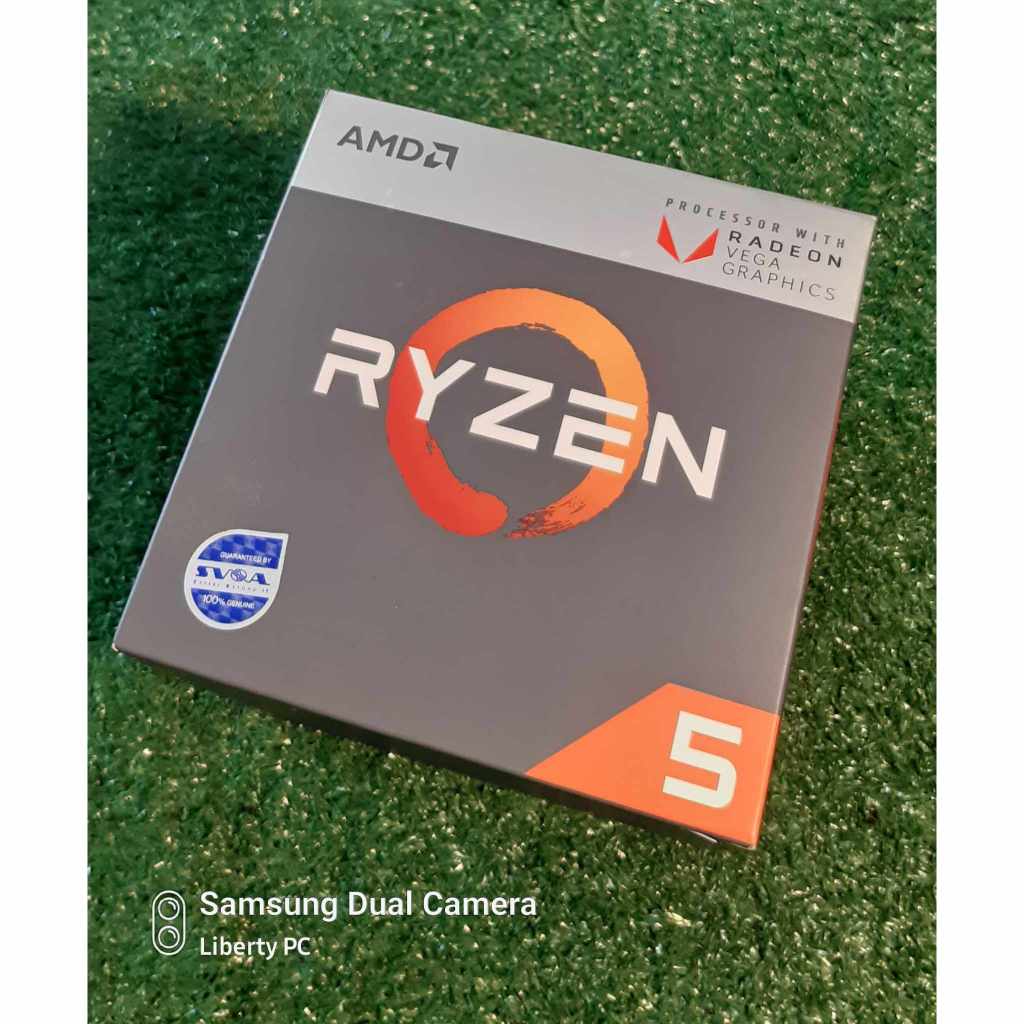 CPU (ซีพียู) AMD RYZEN 5 2400G 3.6 GHz (SOCKET AM4)