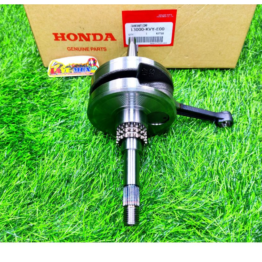 ชุดข้อเหวี่ยง​ เพลาข้อเหวี่ยง​ ก้านสูบ Honda​ scoopy-i สกู้ปปี้ไอ รุ่นแรกไฟเลี้ยวแยก ปี2008-2010 รหัส KVY
