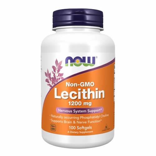 NOW Foods, Lecithin 1,200mg, 100 softgels