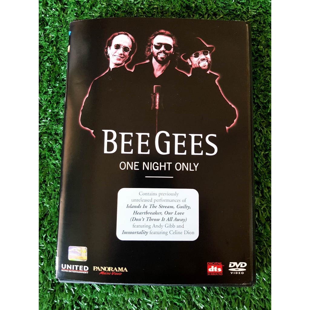 DVD (แผ่นแท้) เพลงสากล Bee Gees - One Night Only