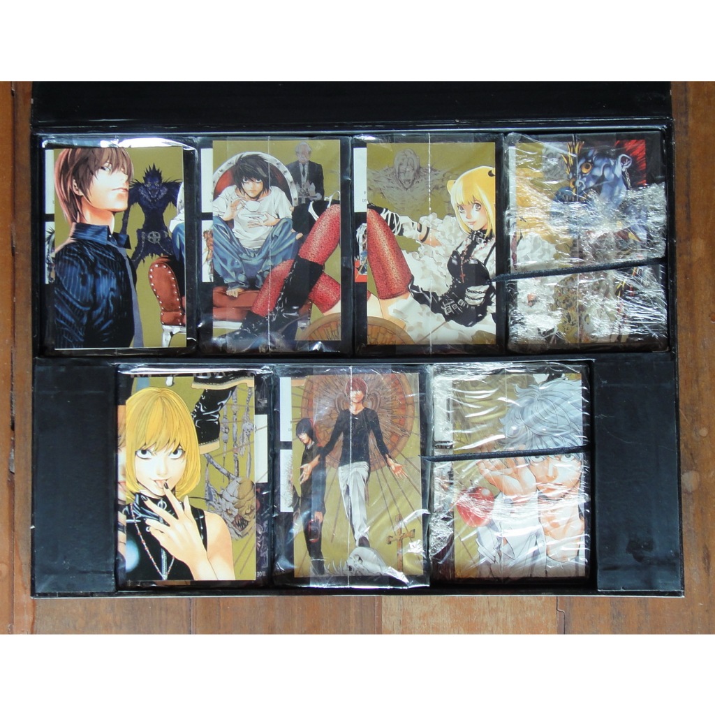 หนังสือการ์ตูน Boxset Death Note Pocket Edition เดธโน๊ต เล่ม 1-7 ครบจบ (การ์ดทอง เล่ม 1-7 ครบ) ผลงาน