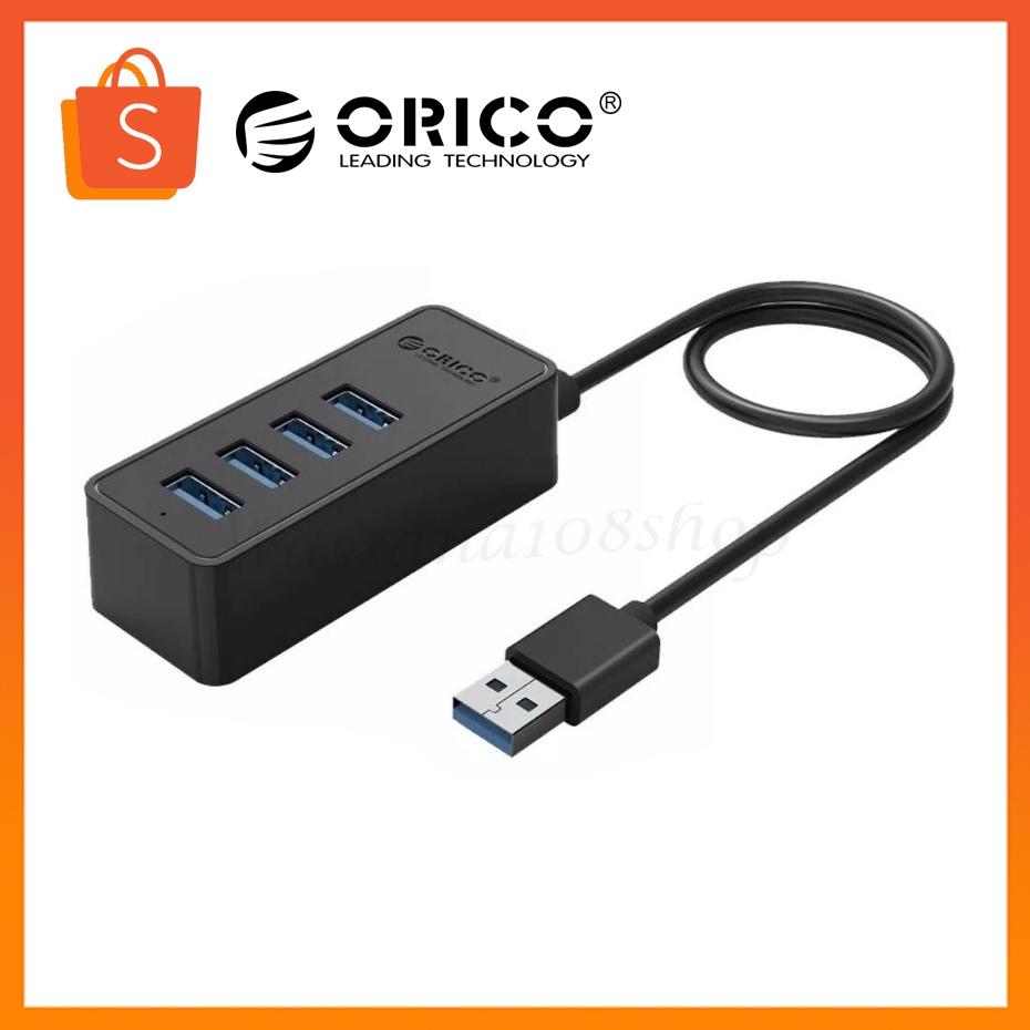 USB 3.0 HUB 4P 'ORICO' (W5P-U3) Black