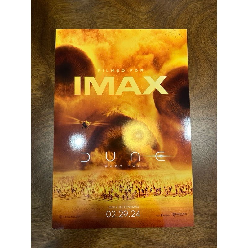 DUNE Part 2 IMAX official poster จาก Major cineplex