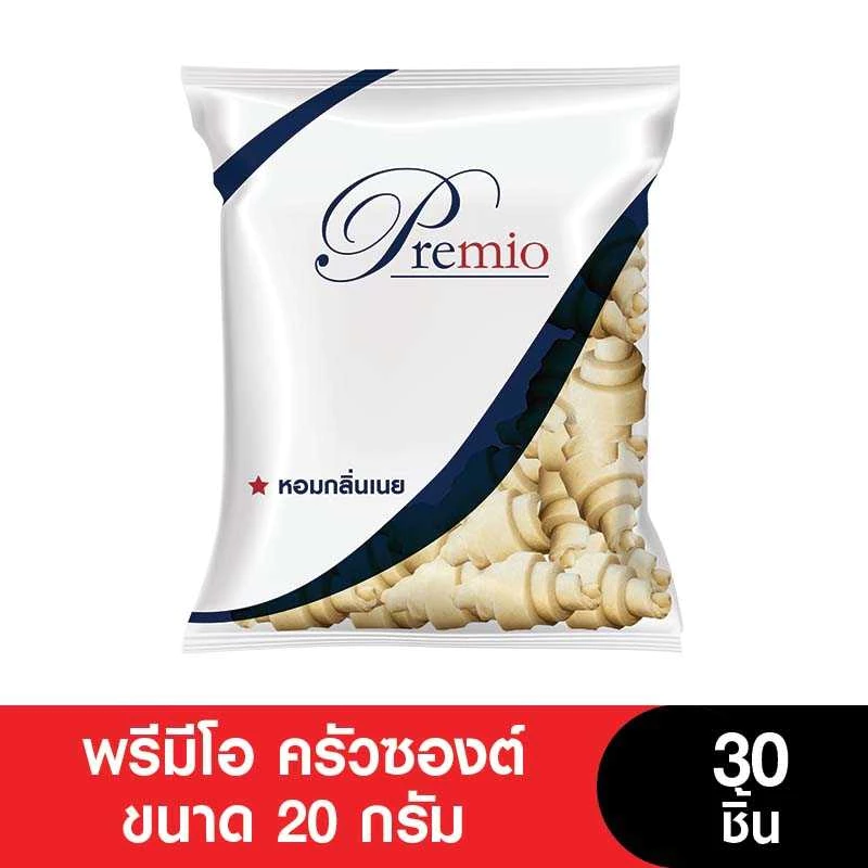 Premio พรีมีโอครัวซองค์ (แช่แข็ง) (แพ็คคู่ 2 ถุง)