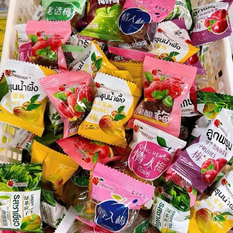 FRUITASY🍑🍯บ๊วยรวมรส🍯🍑 แพ็คถุงละ 1kg เม็ดใหญ่จัมโบ้ พร้อมส่ง มี อย. รับรอง อร่อย บ๊วยคุณภาพ ของแท้ อร่อยมากก thumbnail 8