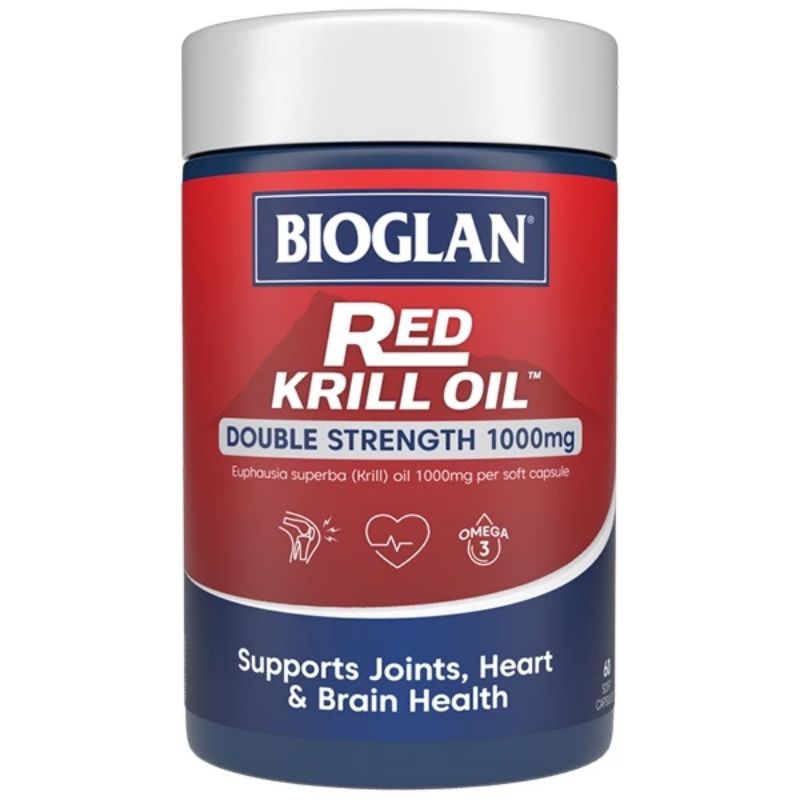 Bioglan Red Krill Oil 1000 mg 60 softgels