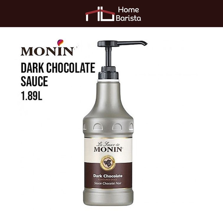 MONIN Dark Chocolate SAUCE - 1.89 L