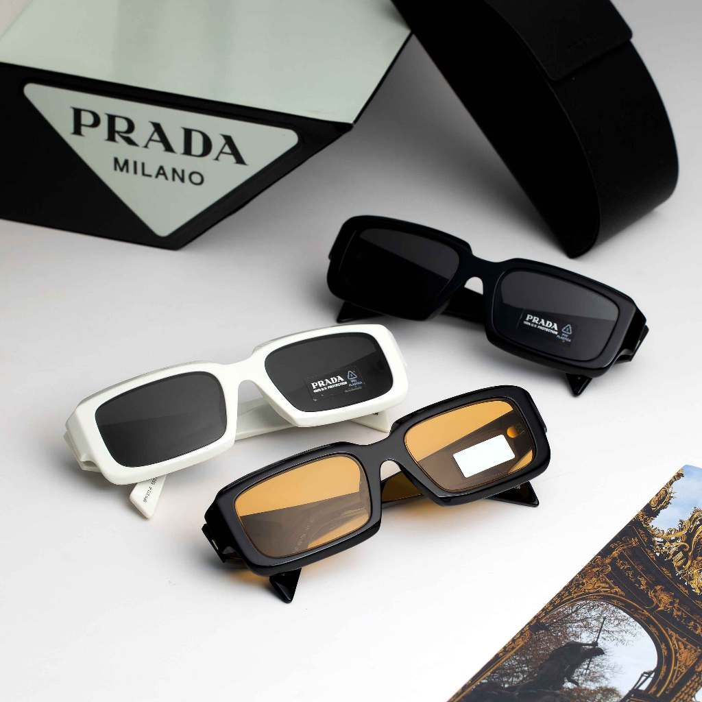 แว่นกันแดด Prada : PR27ZSF SIZE 55 MM. (มีให้เลือก 3 สี)