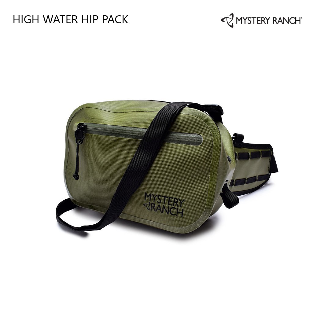 โปร Mystery Ranch High Water Hip Pack กระเป๋ากันน้ำคาดเอวและคาดอก ซิปกันน้ำและผ้าไนลอนหนาเคลือบ TPU 