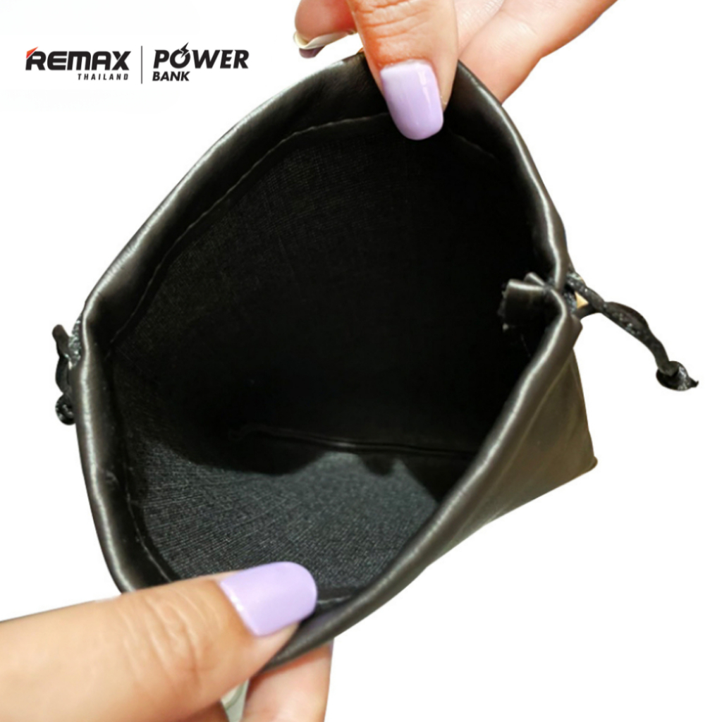 Remax Gadget Bag - ถุงผ้า หนังPU สำหรับใส่ของ ขนาดพกพา