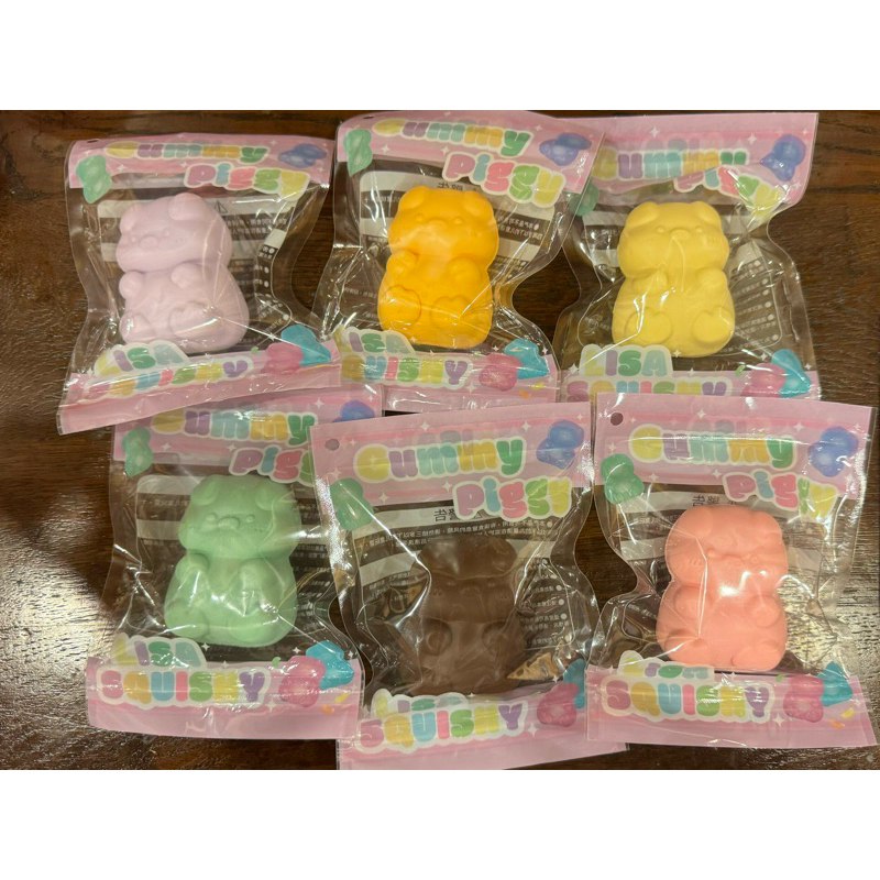 สกุชชี่หมูlisa squishy หมายเหตุสีมาน้า (ชม/ม่วงหมด)