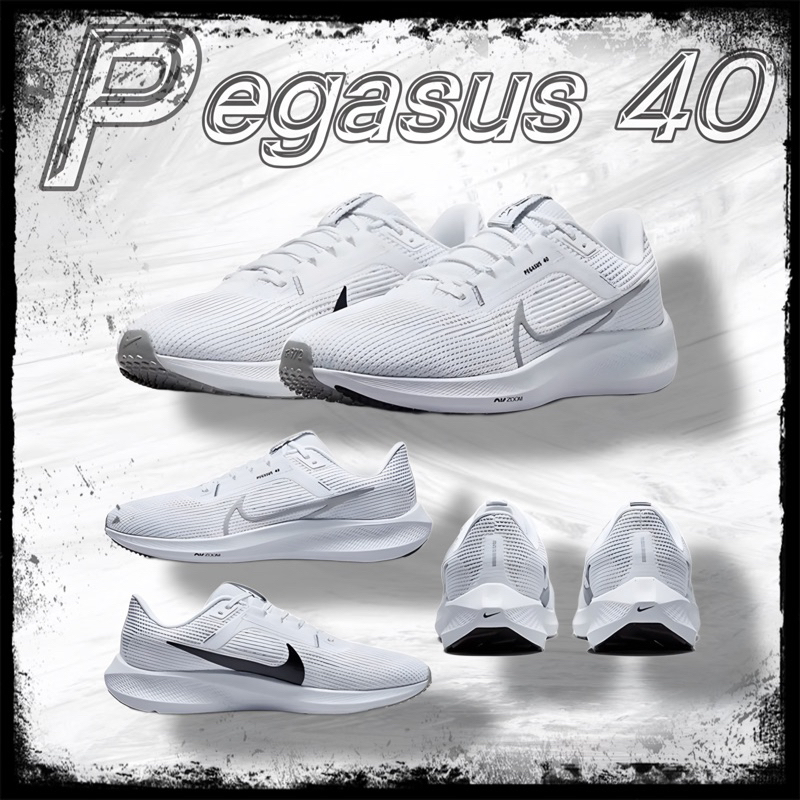 ลดเพิ่ม 15-20% ทักแชทรับโค้ด Nike Pegasus 40 DV3853-102 ของแท้ ป้ายไทย รองเท้าวิ่ง