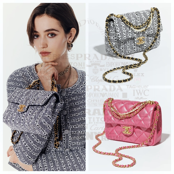 Chanel/mini/กระเป๋าสะพาย/สินค้าใหม่