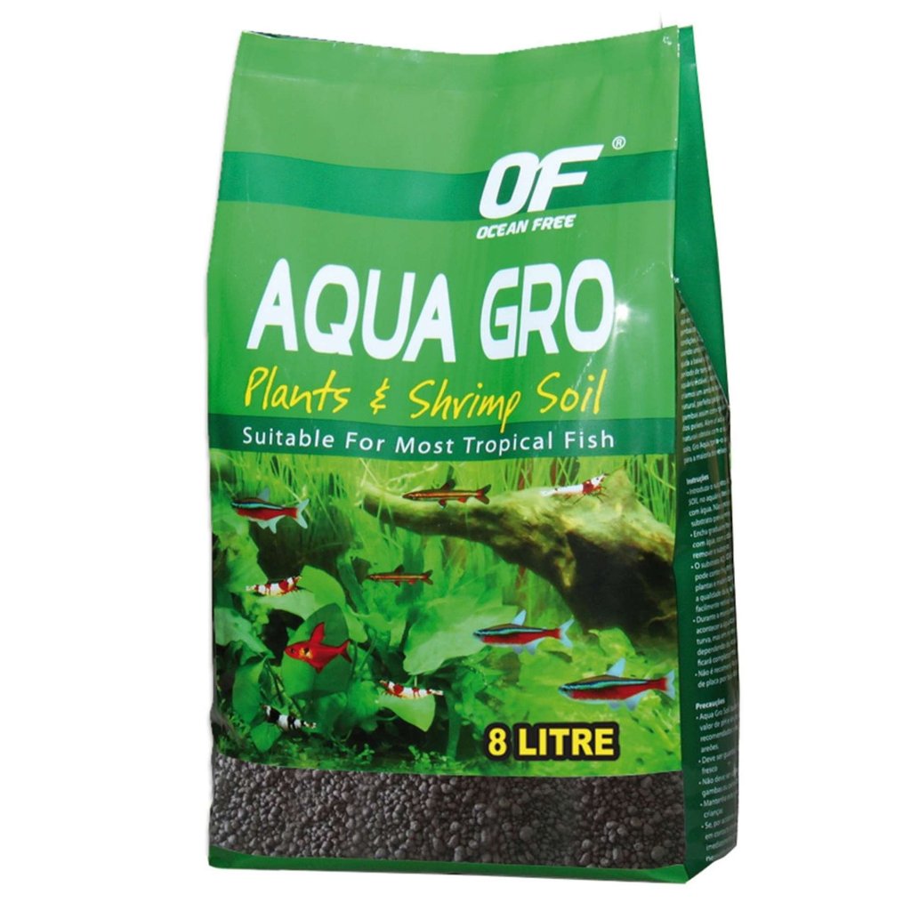 OF AQUA GRO PLANT&amp;SHRIMP SOIL 3L 8L (ดินสำหรับปลูกไม้น้ำ และเลี้ยงกุ้ง)
